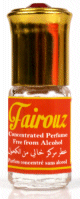 Parfum concentre sans alcool Musc d'Or "Fairouz" (3 ml) - Pour femmes