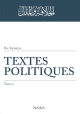 Textes politiques  Tome 1