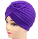 Bonnet style egyptien de couleur Violet