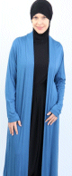 Gilet long en viscose (Plusieurs couleurs disponibles) pour femme musulmane voilée Gilet long en viscose (Plusieurs couleurs disponibles) pour femme musulmane voilee