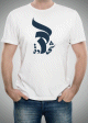T-Shirt personnalisable avec calligraphie arabe artistique "La Chahada" -