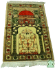 Tapis de priere de qualite en velours avec decorations (plusieurs couleurs disponibles)