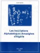 Les inscriptions alphabetiques amazighes d'Algerie