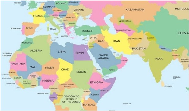 Mug Je Révise Ma Géographie Carte Géographique Du Monde Pour Enfants