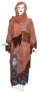 Robe Roqaya avec foulard assorti
